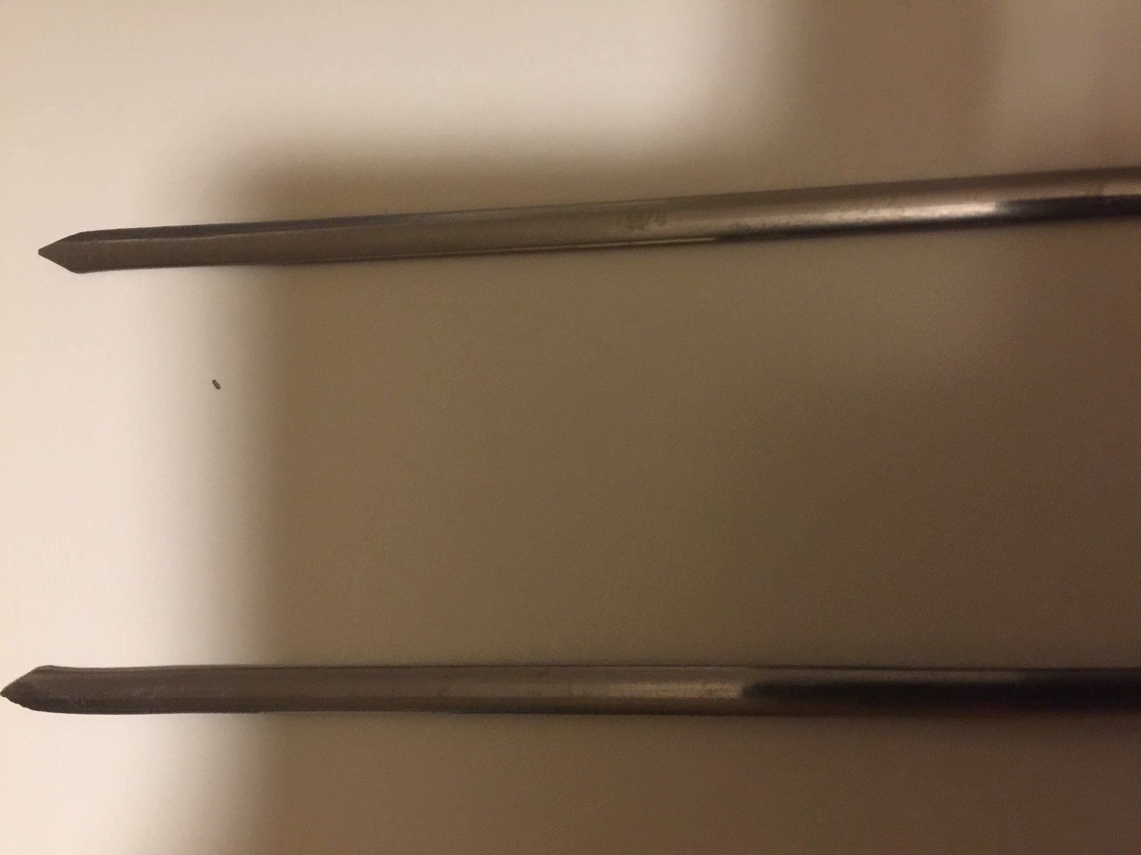 Altro materiale per ufficio: zwei schöne Brieföffner Messing-Stainles – Usato da Bolligen venduto da Astrophysiker06 3