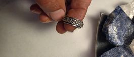Meditation/ Drehring aus Sterling Silber Neu ungetragen
