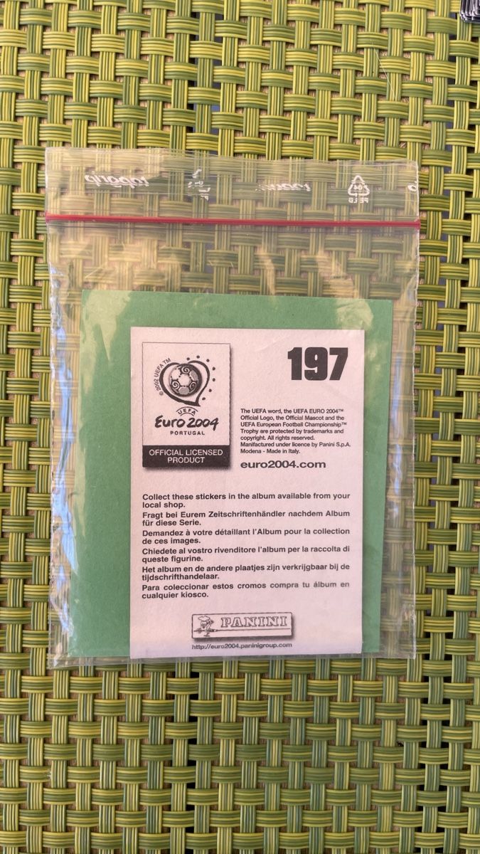 Panini Carte collezionabili: Zlatan Ibrahimovic Panini EM 2004 Sticker – Nuovo (secondo la descrizione) da Büttikon AG venduto da lca_v7pb 1