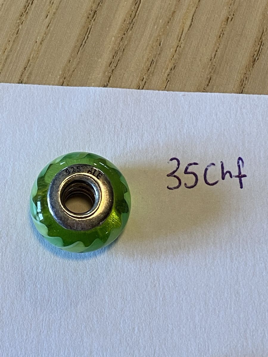 Pandora Altri gioielli: Pandora green murano charm – Nuovo (secondo la descrizione) da St-Cergue venduto da noabzz