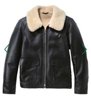Herren Leder-Fliegerjacke Manufactum