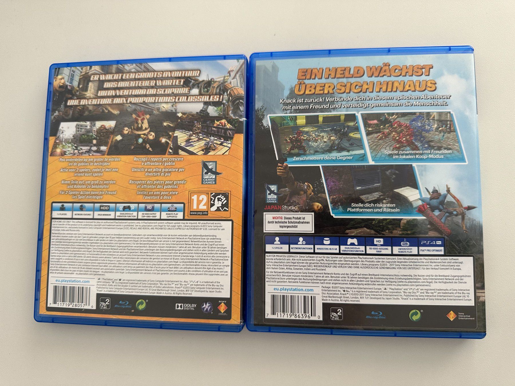 Sony Giochi: Knack, Knack 2, Sony Playstation 4, PS4, PS5 – Nuovo (secondo la descrizione) da Couvet venduto da nay_prh5 3