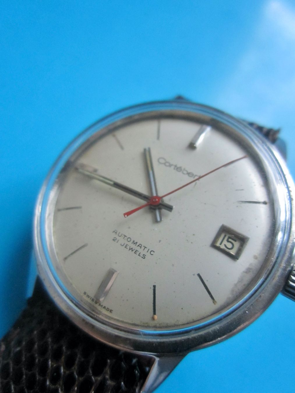 Cortébert Orologi: Cortébert Automat 35mm oK – Usato da Massagno venduto da catbed 2