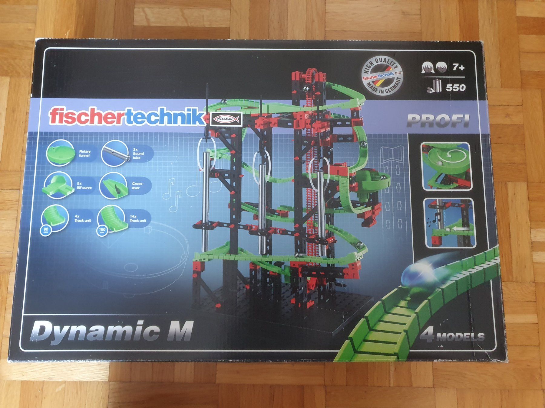 Fischer Baukästen: Fischertechnik Dynamic Set-M - 4 Modelle! – Gebraucht aus Zürich von kevinlodge