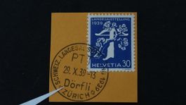 ZÜRICH Dörfli  29.X.39   17