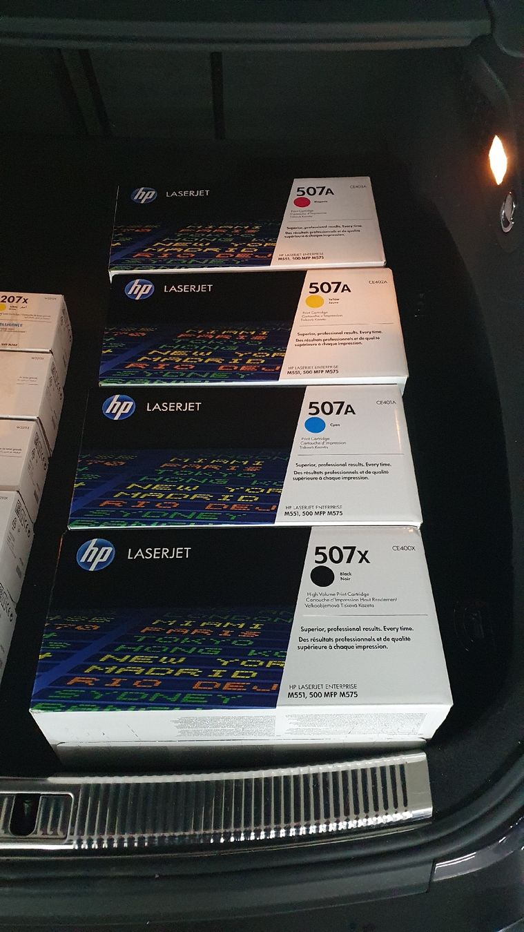 Hewlett Packard Cartouches & Toner: Originalverpackte HP 507 Toner – Neuf avec emballage d'origine à Steinach par dos_1991