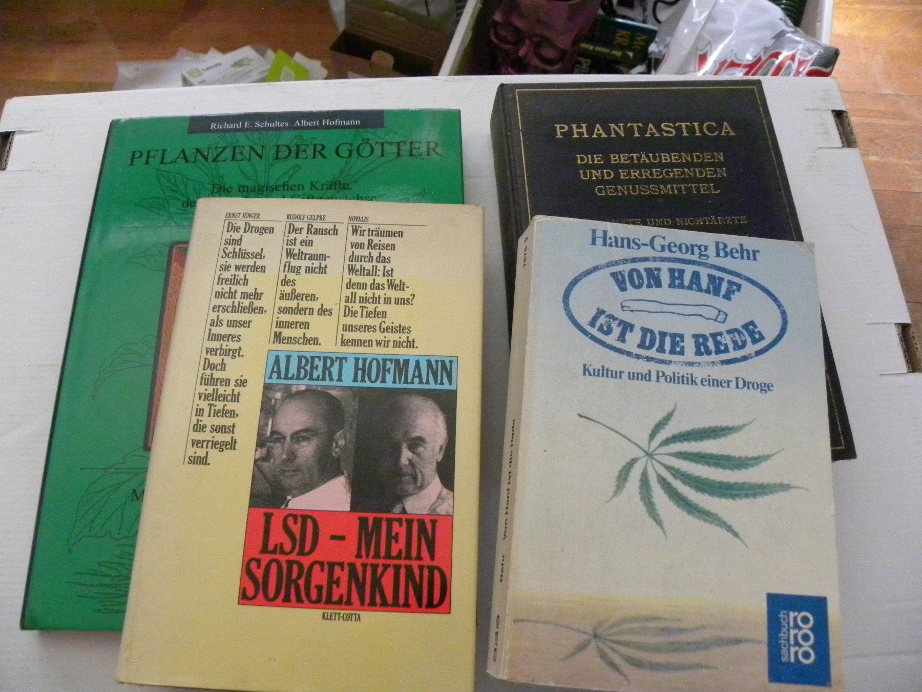 Libri: Pflanzen der Götter, LSD, Phantastica ect. – Usato da Olten venduto da rollinon