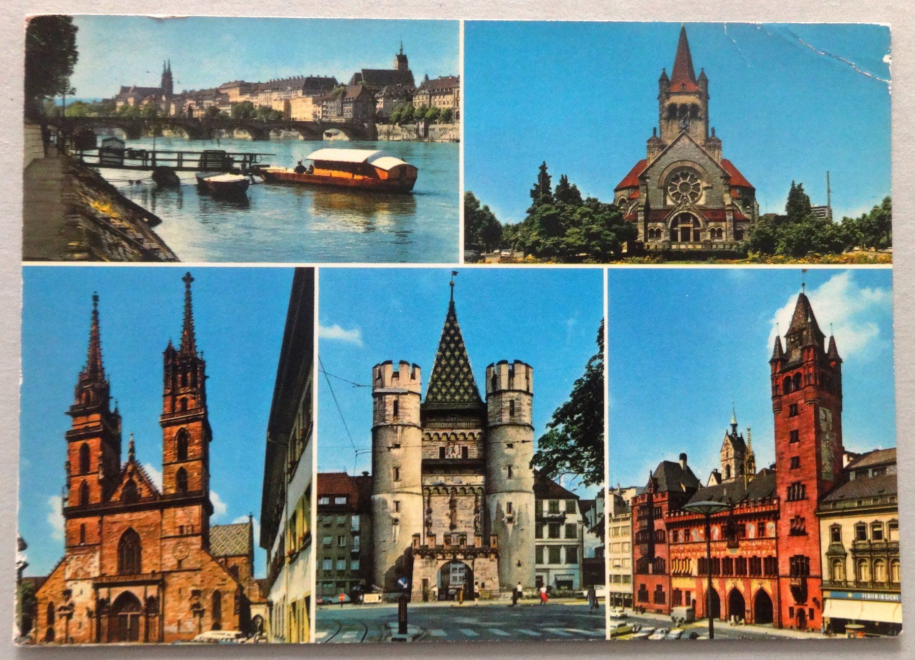 Cartoline postali: Gruss aus Basel – Difettoso da Fétigny venduto da Billy2miny