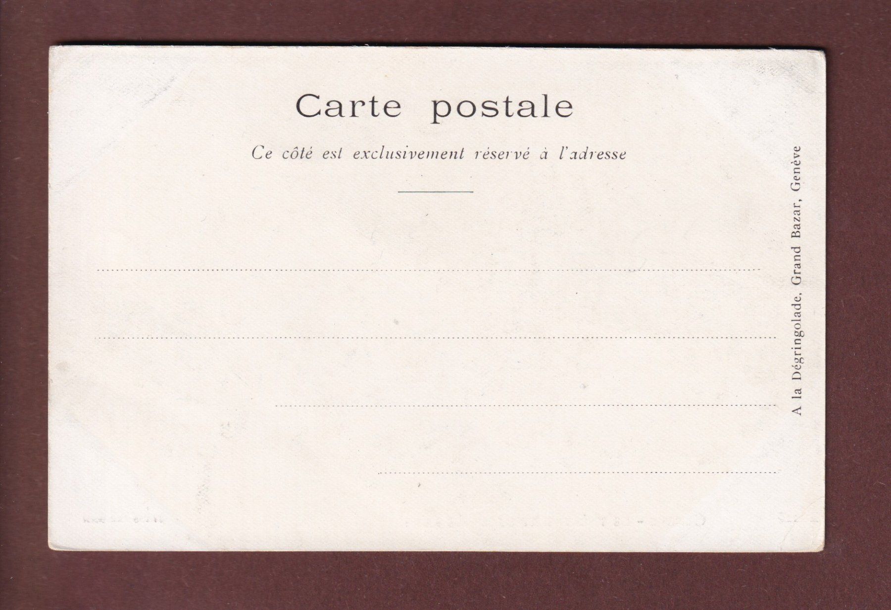 Cartoline postali: GENEVE - Théâtre et Musée Rath – Usato da Pully venduto da nicecards 1