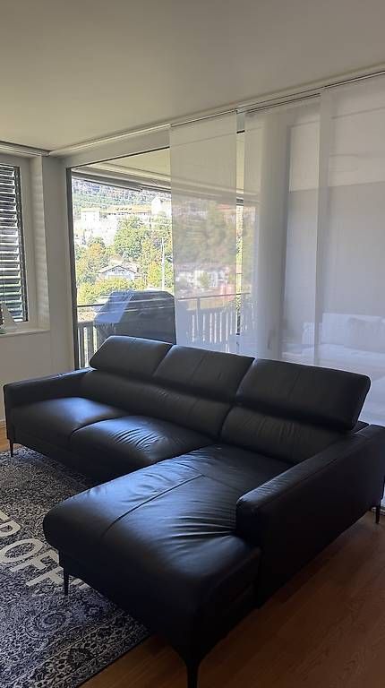 Sofas: Ecksofa Leder schwarz – Gebraucht aus Aarburg von Maoamanu 1