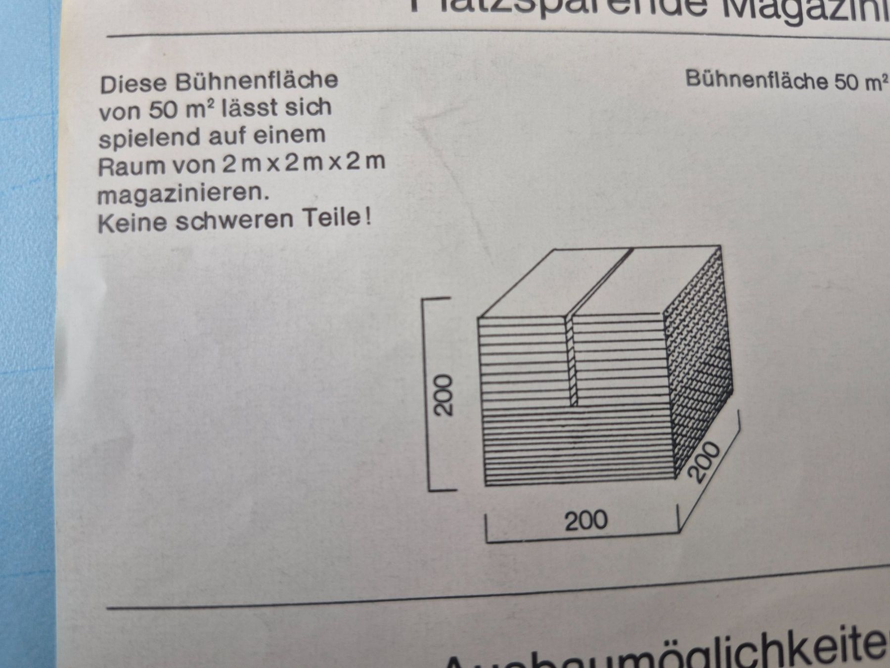 Altro in Decorazioni & Accessori: Mobile Elementbühne, 50 Quadratmeter – Usato da Hugelshofen venduto da eo65 7