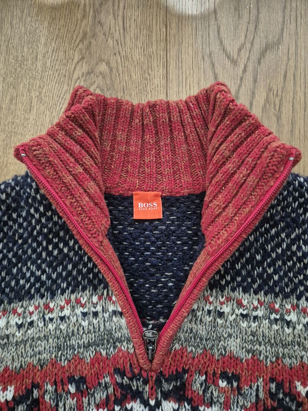 Hugo Boss Pullover & Sweatshirts: Hugo Boss Strickpullover Schurwolle – Gebraucht aus Kollbrunn von guernsey11 1