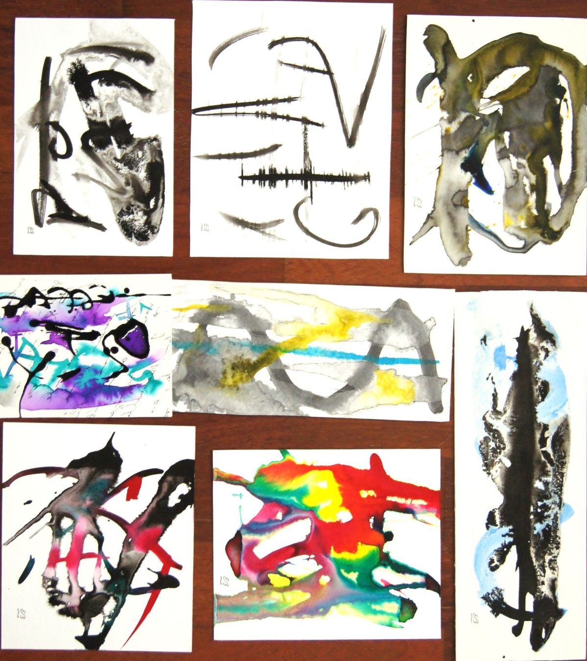 Dipinti: 500 Zeichnungen A4 Format, Liquidation. – Usato da Fribourg venduto da erw_68dx 4