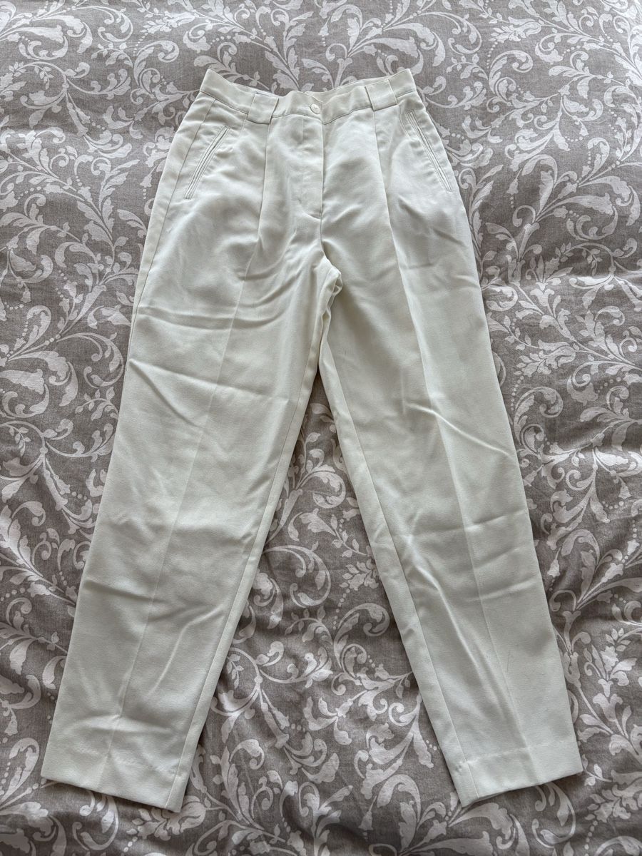Pantaloni: Hose Gr 38 egru / Wolle – Usato da Rümlang venduto da euqinom16