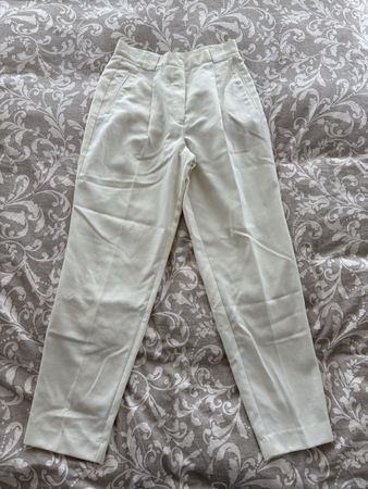 Hose Gr 38 egru / Wolle
