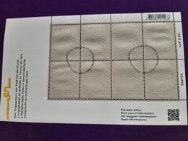 Zierbogen ET-Stempel "Kunstsegment der POst, 2025