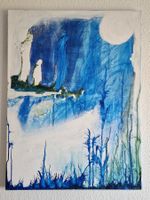 Frühe Jahre , "Wir sehen" Acryl Gemälde von 2004