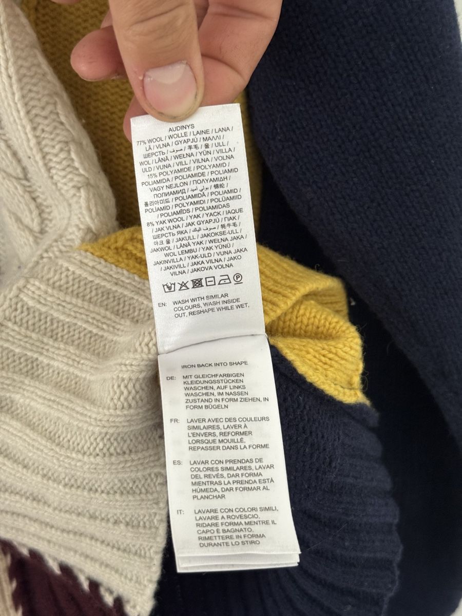 Gant Pullover & Sweatshirts: Gant Woole Pullover Patchwork Grösse M fit XL, new collectio – Gebraucht aus Wetzikon ZH von Jan_wojt 6
