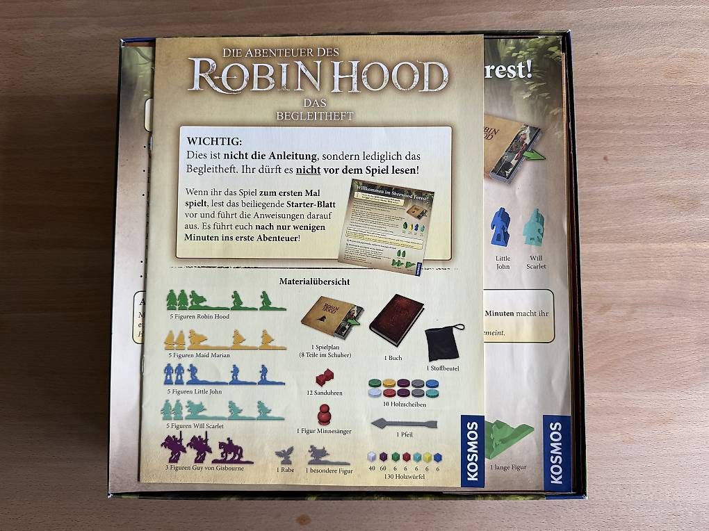 Spiele: Robin Hood Brettspiel – Gebraucht aus Muhen von freemann33 2