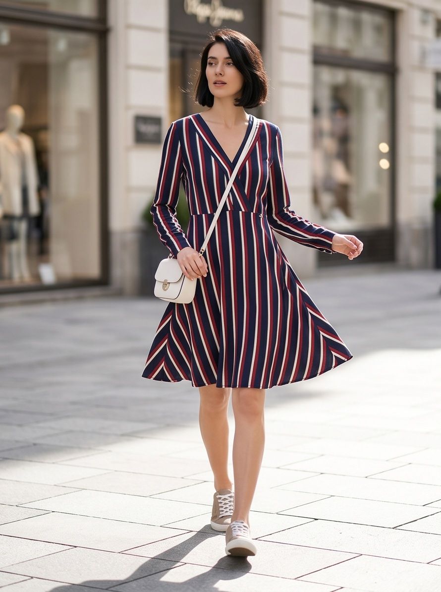 Pepe Jeans Vestiti: Pepe Jeans robe rayures - neuve - taille L / S – Nuovo e nell'imballaggio originale da Vuisternens-Romont venduto da gol_xp6p