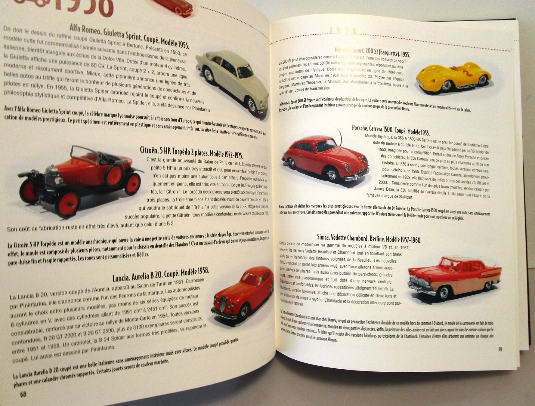Libri: LIVRE LES BELLES AUTOS DE NOREV – Nuovo (secondo la descrizione) da Chêne-Bourg venduto da breno56 4