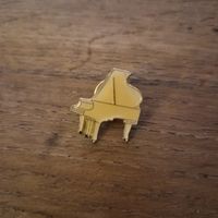 Pin émaillé vintage Piano à queue  