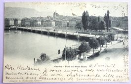 Genève - Pont du Mont-Blanc