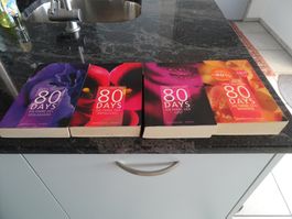 BÜCHER  80 DAYS  TOTAL 4STÜCK