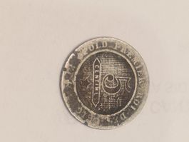 Piece de monnaie 5 Centimes 1861 Union Force 1er Empire