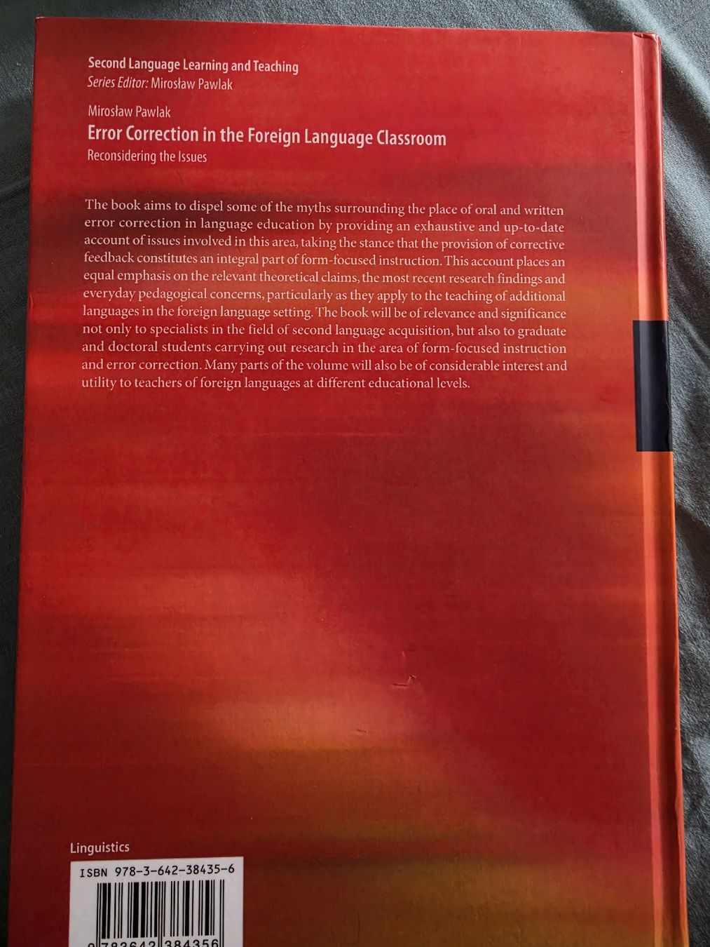 Livres: Buch Error Correction in Foreign Language Classroom, NEU – Neuf (Voir description) à Oberbipp par tori17 1