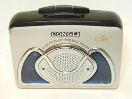 Vintage CONGLI Pocket Cassette Player 1990