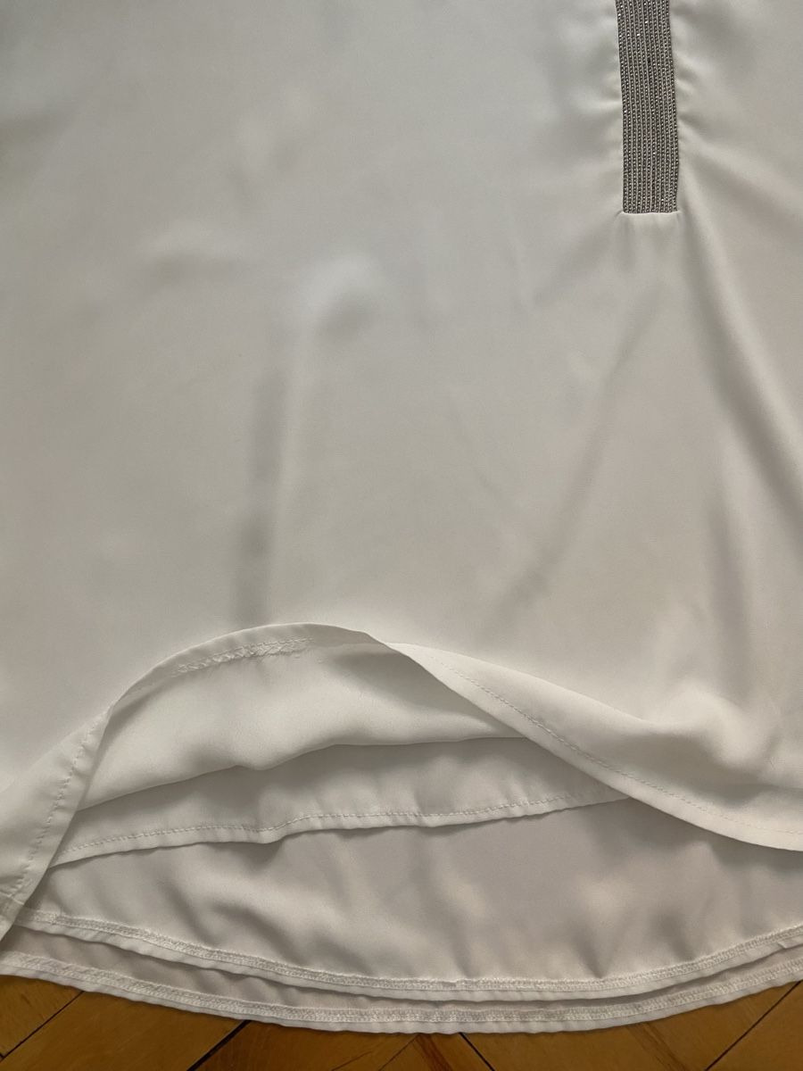 Camicette: Edle Bluse mit Glitzerbesatz Gr.42/44 – Nuovo (secondo la descrizione) da Zürich venduto da Unique2400 6