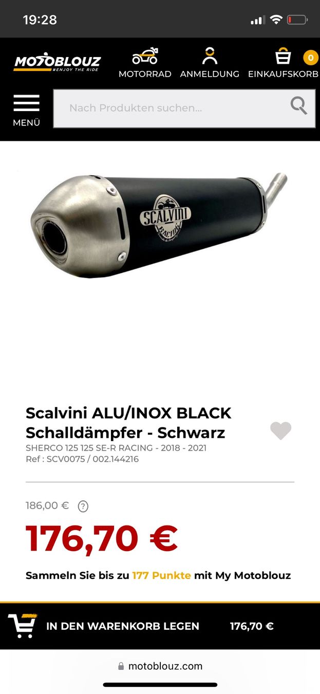 Auspuffanlagen: Scalvini Auspuff Fantic – Gebraucht aus Kriens von draussen-zu-hause 7