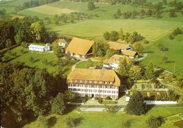 KLEINWANGEN Flugaufnahme Bürgerheim Ibenmoos