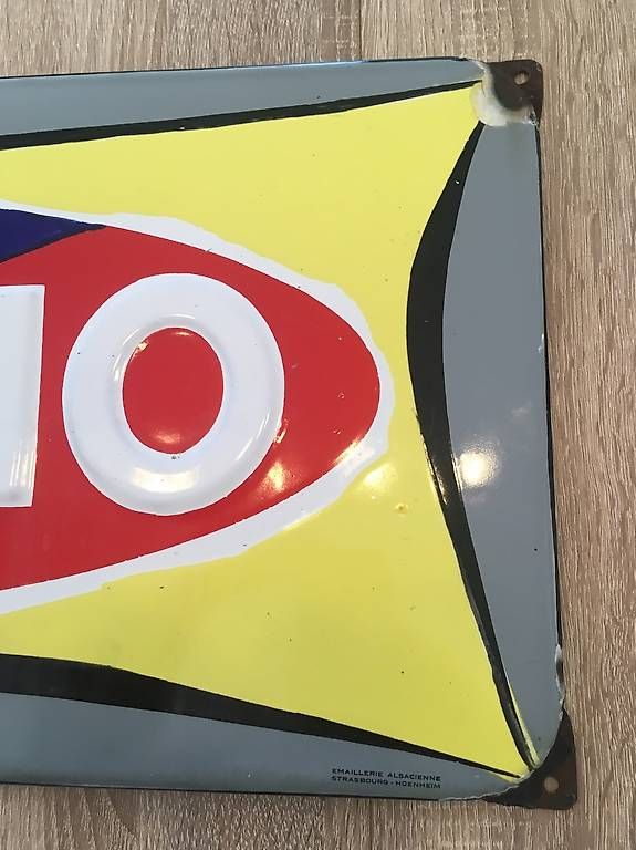 Cinzano Insegne: Emailschild / plaque émaillée CINZANO – Usato da Coppet venduto da squ_wy2d 2