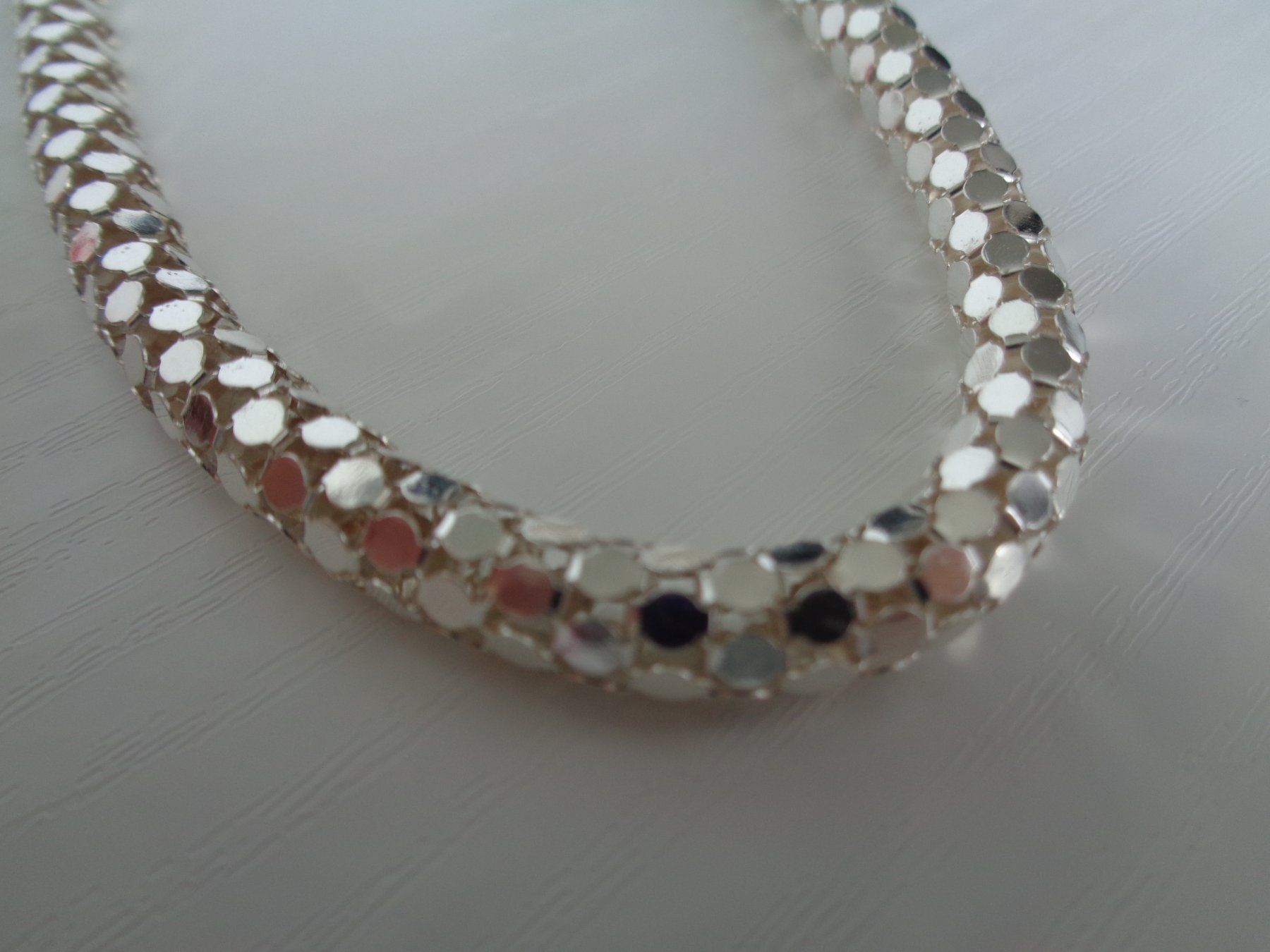 Catenine: Silber 925 Halskette-Collier mit Kugel-Magnetverschluss – Nuovo (secondo la descrizione) da Chur venduto da omonia 4