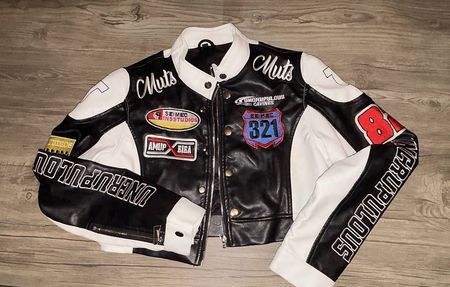 Veste imitation cuir S