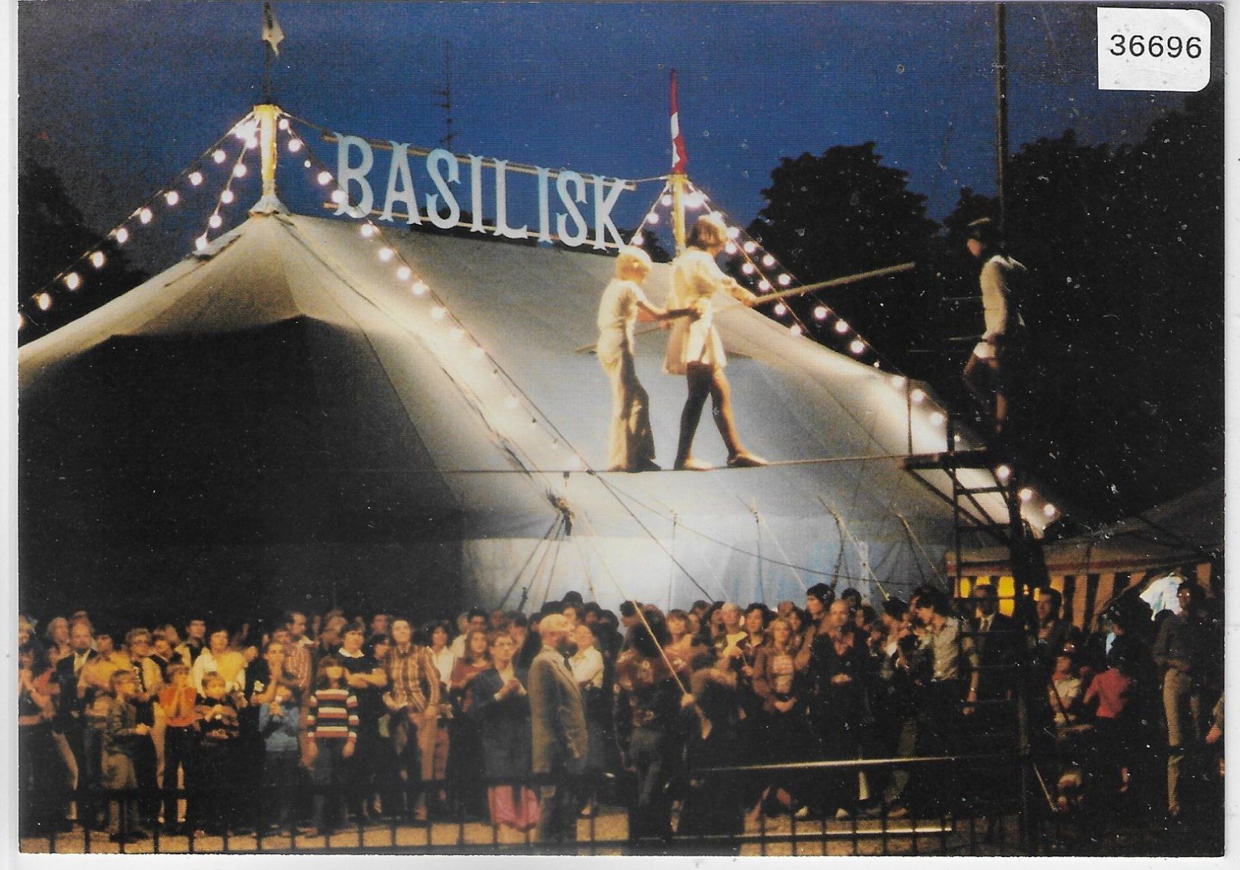 Cartoline postali: Jugend Circus Basilik - Basel – Usato da Ettingen venduto da Kartenplanet