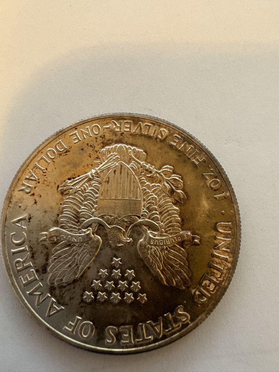 Tutti le monete: Silber Munze 1987 Liberty  – Usato da Murten venduto da Tzaugg 4