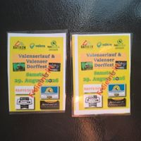 2 Tickets für den Valenserlauf & Valenser Dorffest 29.08.26
