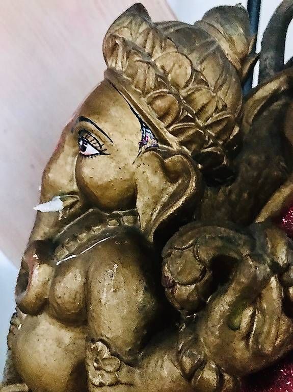 Sculture & Statue: Ancienne statue lord Ganesha – Usato da La Chaux-de-Fonds venduto da sophieno 3