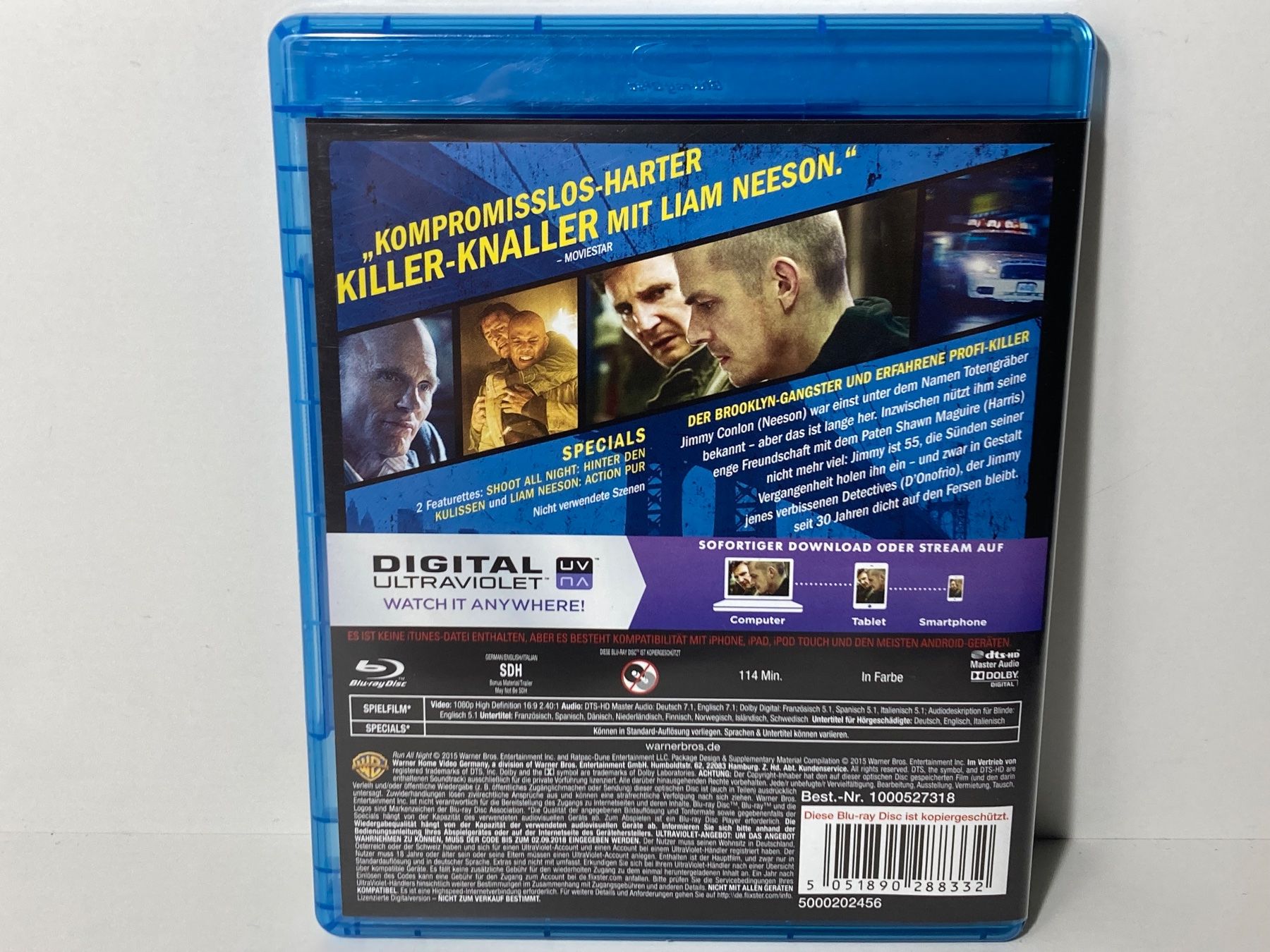 Tutti i DVDs: Run all Night Blu Ray – Usato da Wilderswil venduto da Sstriker 1