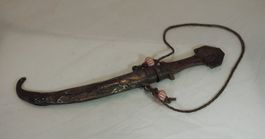 Antiker Dolch mit Scheide und Schnur, Sammlerstueck
