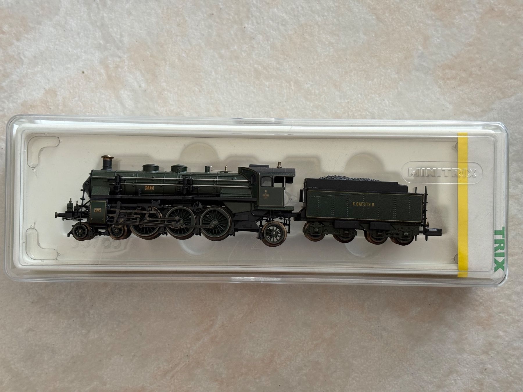 Trix Modellini di ferrovie: Minitrix 12226 Dampflok S 3/6 Grün – Nuovo (secondo la descrizione) da Hauterive NE venduto da eriamch