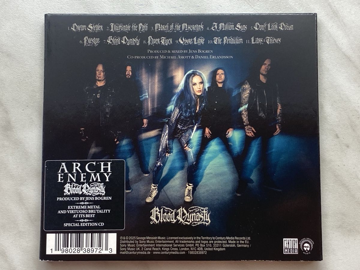 CD: CD Arch Enemy Blood Dynasty  – Nuovo (secondo la descrizione) da Aigle venduto da St_anger 1