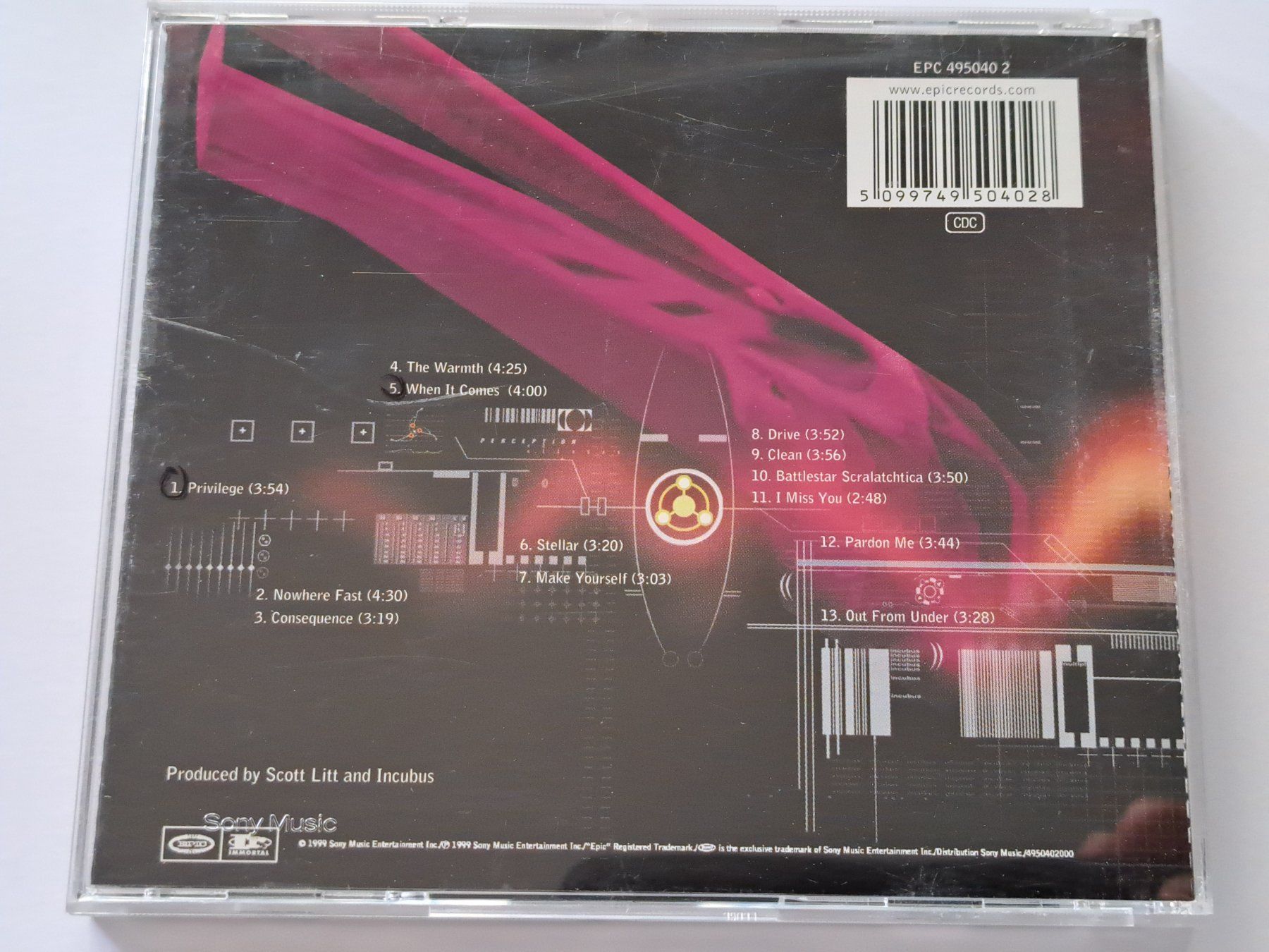 CDs: Cd Incubus - Make Yourself – D'occasion à Pully par bro_n52j 1