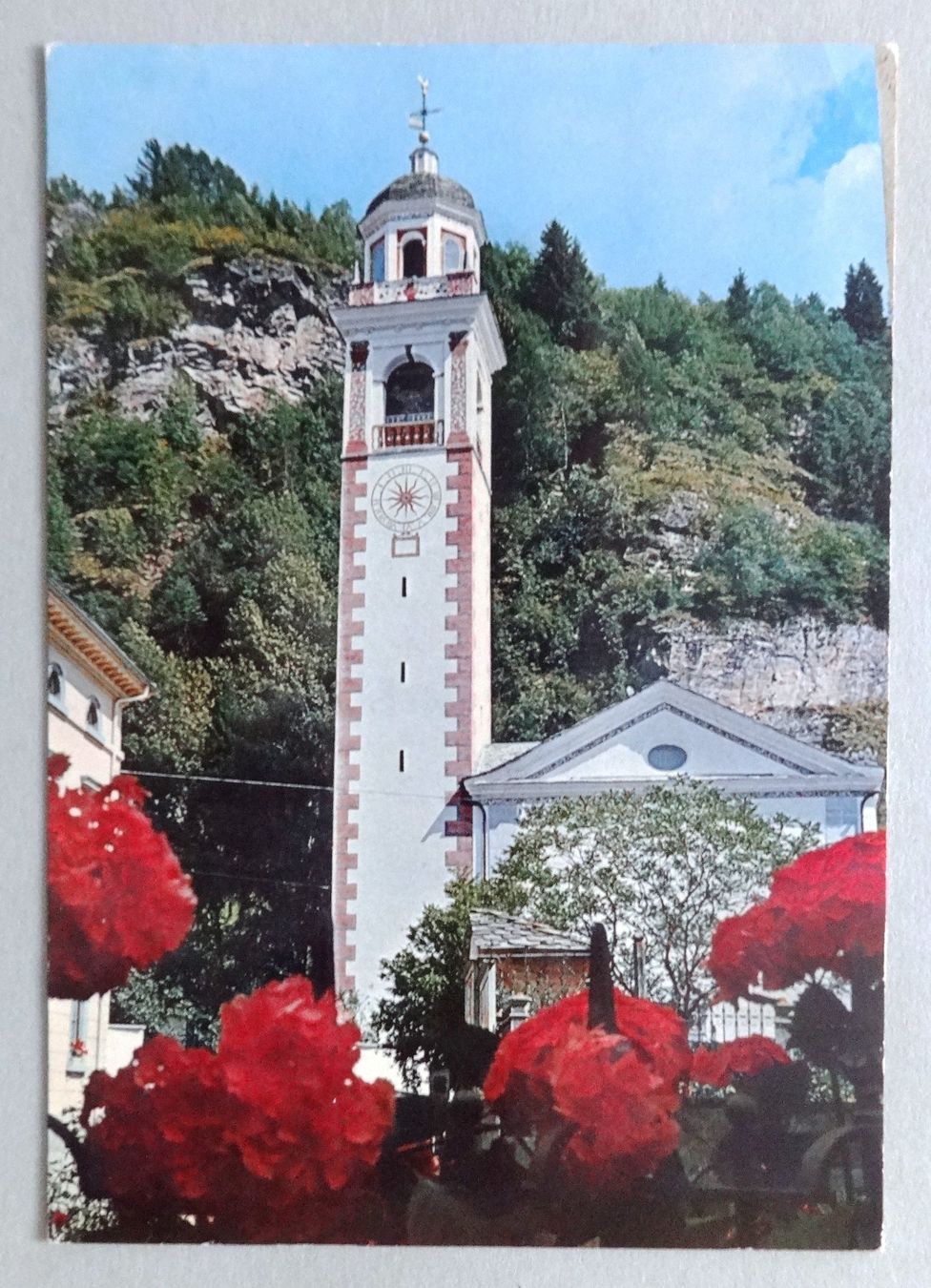 Cartoline postali: Poschiavo, Chiesa Evang. S. Ignazio – Usato da Fétigny venduto da Billy2miny