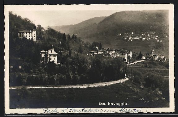 Cartoline postali: AK Novaggio, Teilansicht, 1930 – Usato da Berlin venduto da bartko-reher