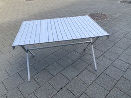 Campingtisch Aluminium leicht faltbar guter Zustand