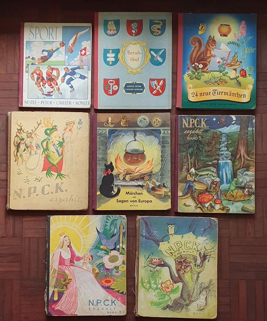 Album: 8 Bücher Nestle Peter Cailler Kohler – Usato da Kreuzlingen venduto da Rschweiz1 1